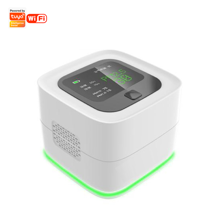 Датчик температуры и влажности Smart WiFi PM2.5, датчик окружающей среды с приложением Tuya Amazon