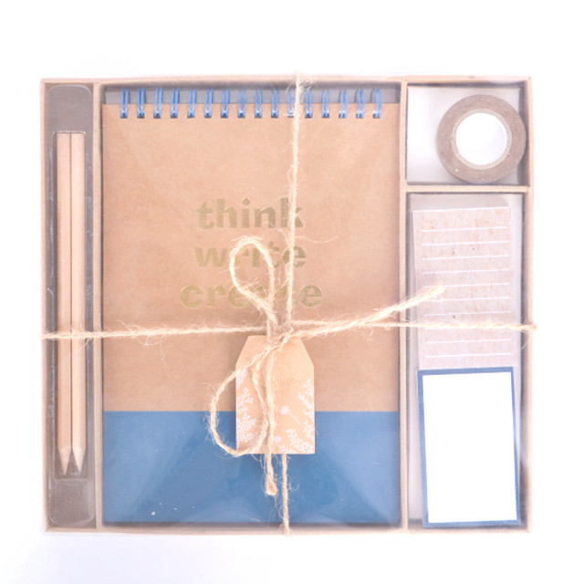 High Quality Gift Set and Stationary for Business office A5 Custom Notebook with factory wholesale