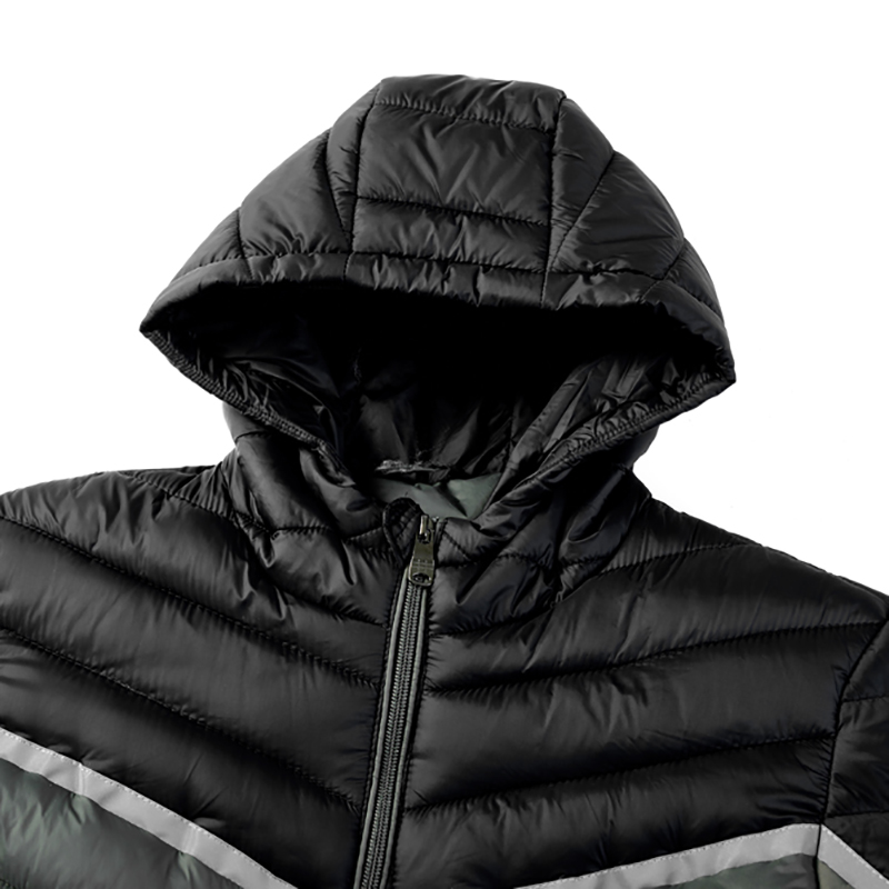 2021 Men's Jacket Custom Bomber LOGO Nylon foam down jacket design quilted men's jacket