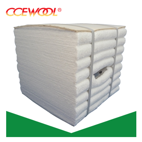 CCEWOOL 1260, изготовленный на заказ, огнеупорный изоляционный керамический волоконный блок для подкладки промышленной печи