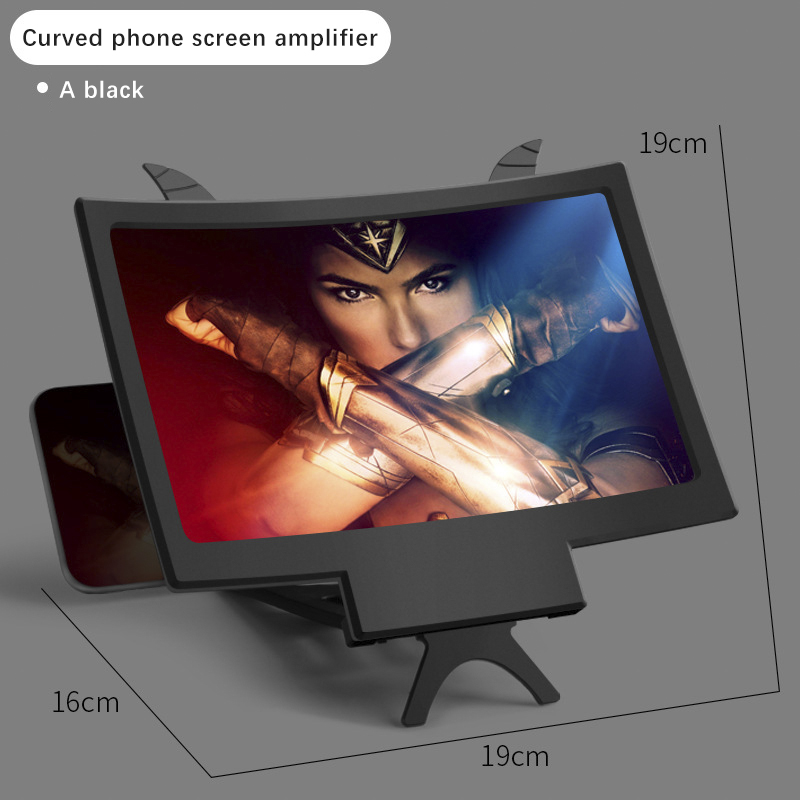 Увеличительное стекло HD, увеличительное стекло 3D 12 дюймов, лидер продаж, Аксессуары для мобильных телефонов