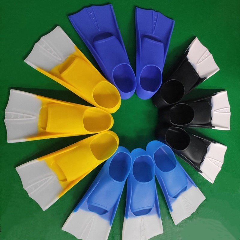 High Quality Outdoor Swimming Fins Flippers Training Silicone Swim Snorkeling Long Fins