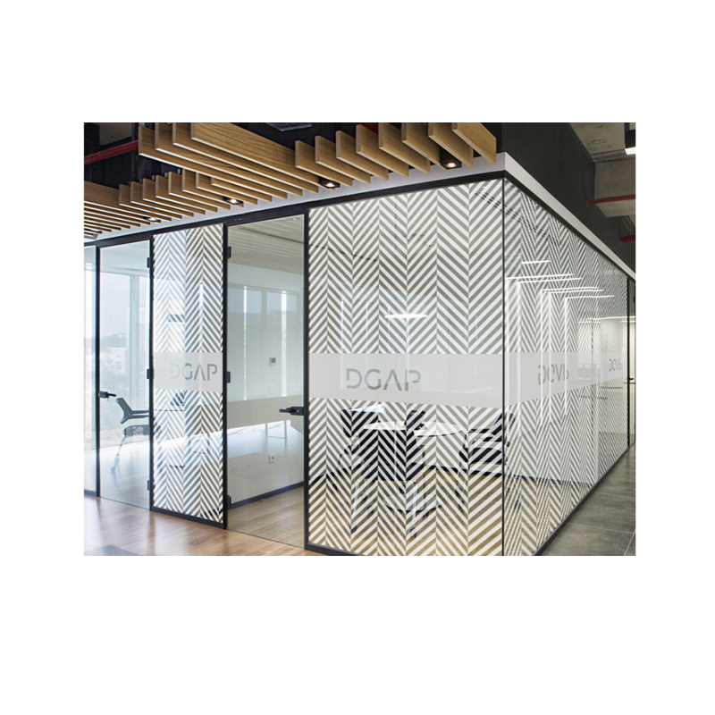 home office decoration solar control window film frosted glass sticker