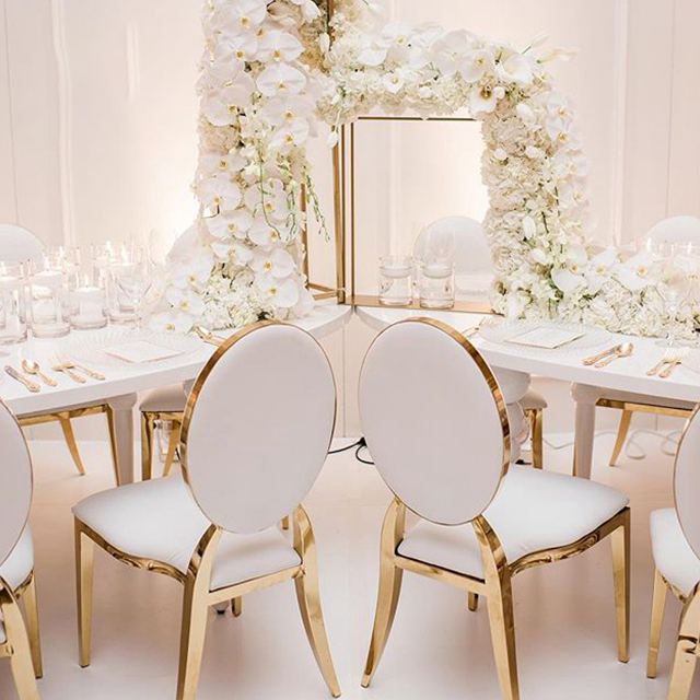 Modern furniture wedding banquet chairs king chair wedding banquet party party chairs wedding banquet chaise mariage