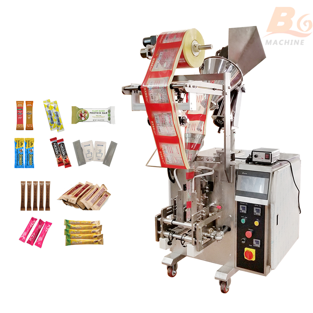 BG-160FS 4side Seal 200g автоматическая машина для упаковки специй в пакеты Masala для мгновенных напитков, зеленого чая, порошка