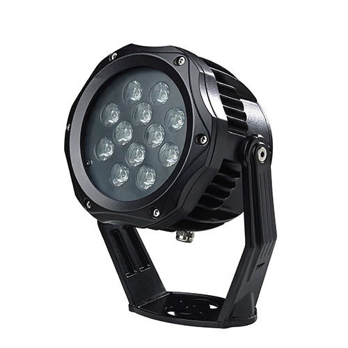 RGB Изменение цвета DMX512 управление для фасада ландшафта сада травы IP66 IK08 розетка разъем прожектор