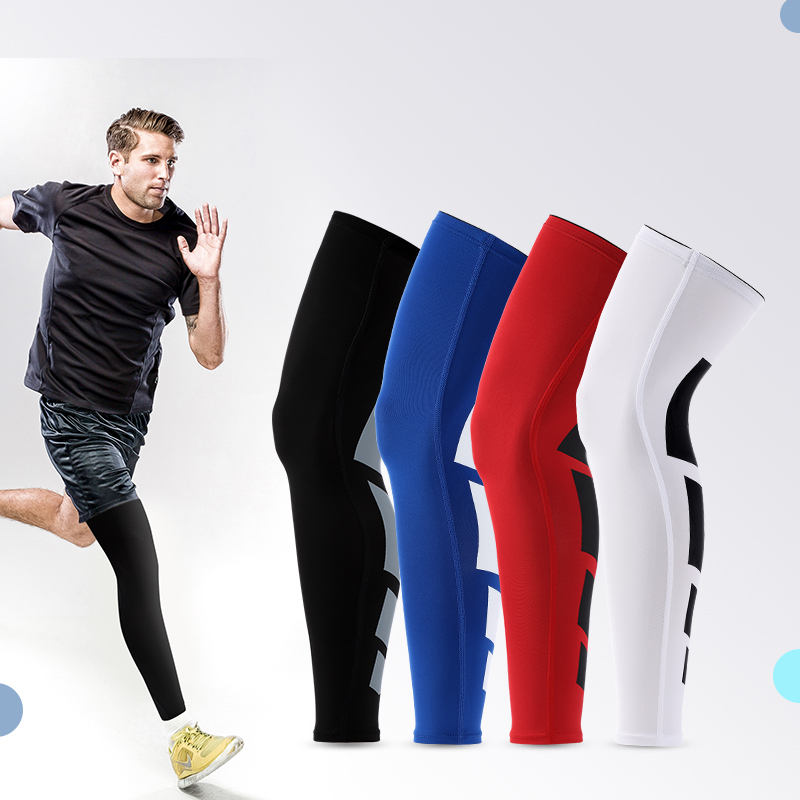 Springy Breathable Sun Protection Leg Sleeve Plying-up Sports Protective Kneecap