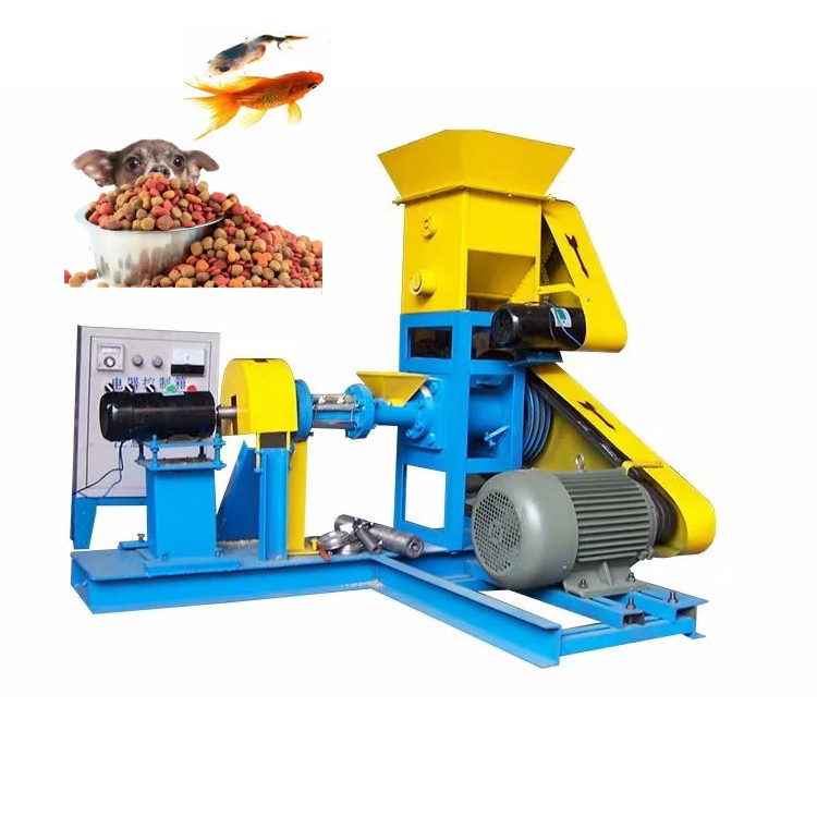 Good quality dog feed pellet machine/fish feed pellet extrusion machine