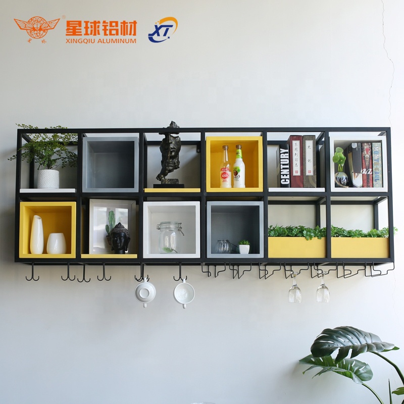XingQiu Custom Aluminum Extrusions Warehouse Storage Rack Profile for Aluminium Storage Rack