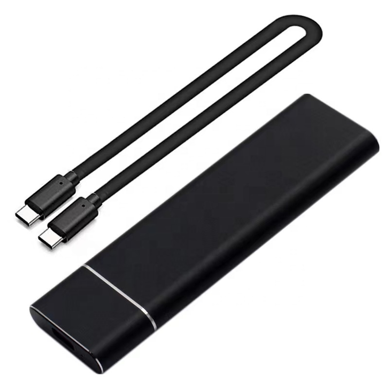 Алюминиевый футляр для жесткого диска M.2 Nvme Usb 3,1 Type -C, высокоскоростной адаптер для передачи данных, портативный корпус M.2 Ngff Ssd
