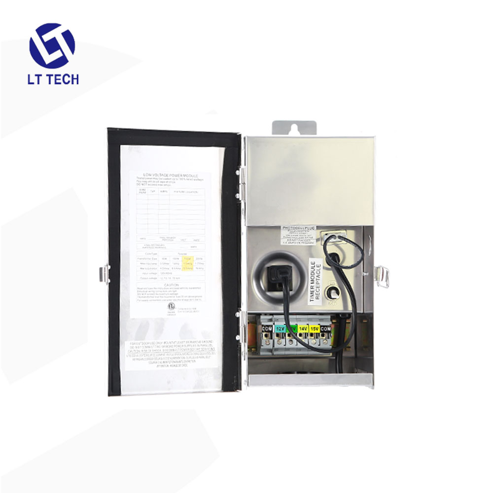 LT302 ETL 150W 120VAC Com1 12V 13V 14V 15V мульти-кран трансформаторы 304 нержавеющая сталь и серебро для садового освещения