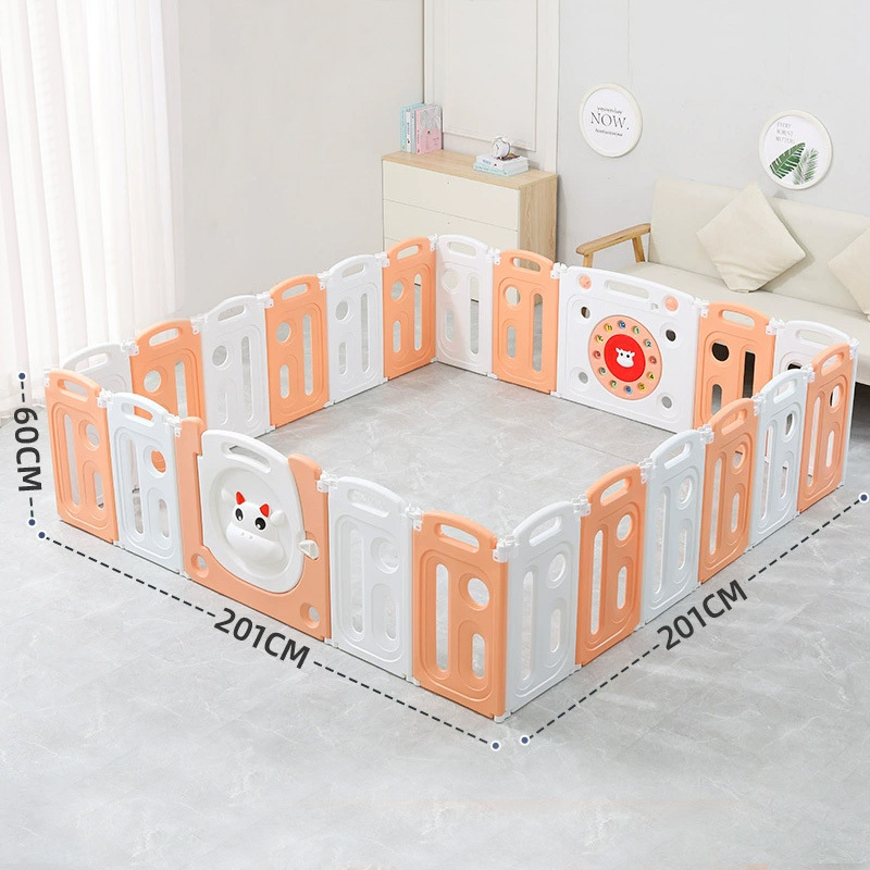 Customizable Portable Baby Fence Game Folding Used Children's Playpen For Baby And Toddlers Plastic Kids' Playpens