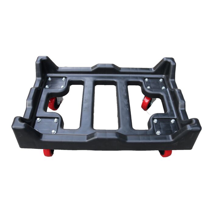 JOIN Plastic Tote Moving Logistics Dolly Пластиковые роликовые скейты тележки Movers мебель тележки с PU колесами