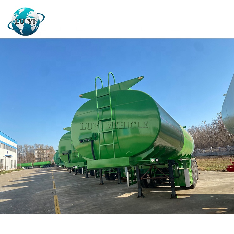 3 Axles Distribution Diesel Fuel Tank Price 3 compartment Petrol Tanker Manufacturers Insulation Crude Oil Trailers