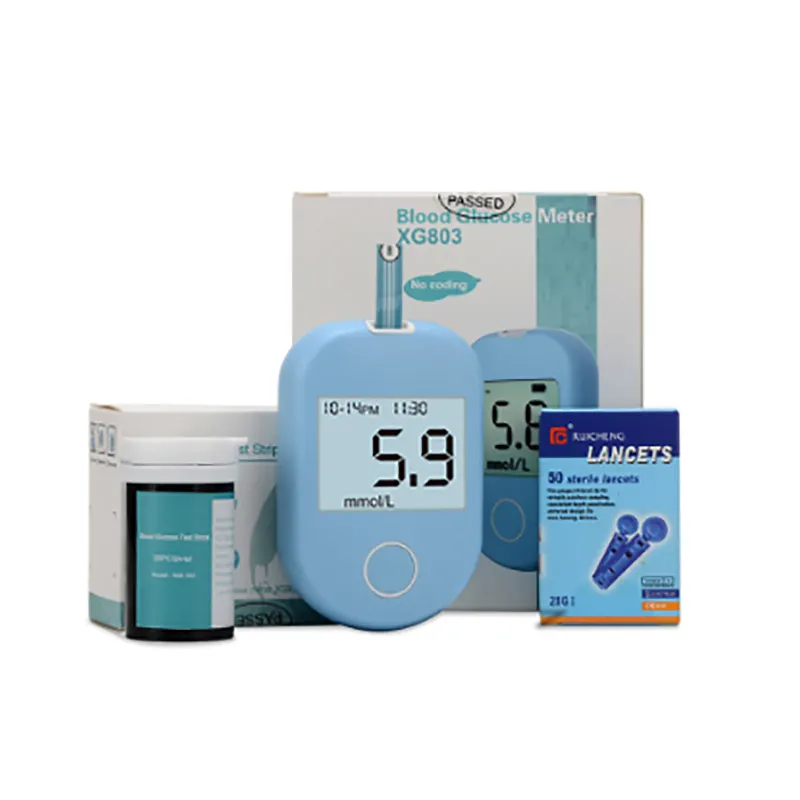 Body Blood Sugar Monitoring Meter Hemoglobin Meter Blood Glucose Monitor Test Kit Blood Glucose Monitor