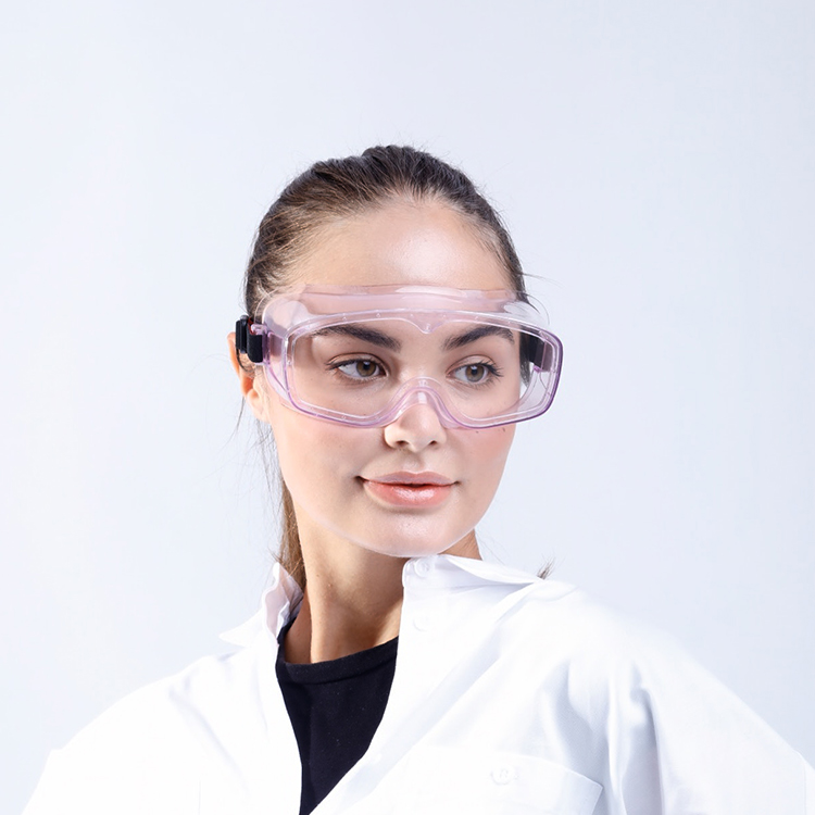 Fast Delivery Wholesale Adjustable Medical Transparent Anti Fog Safety Goggles Eye Protection Welding Glasses