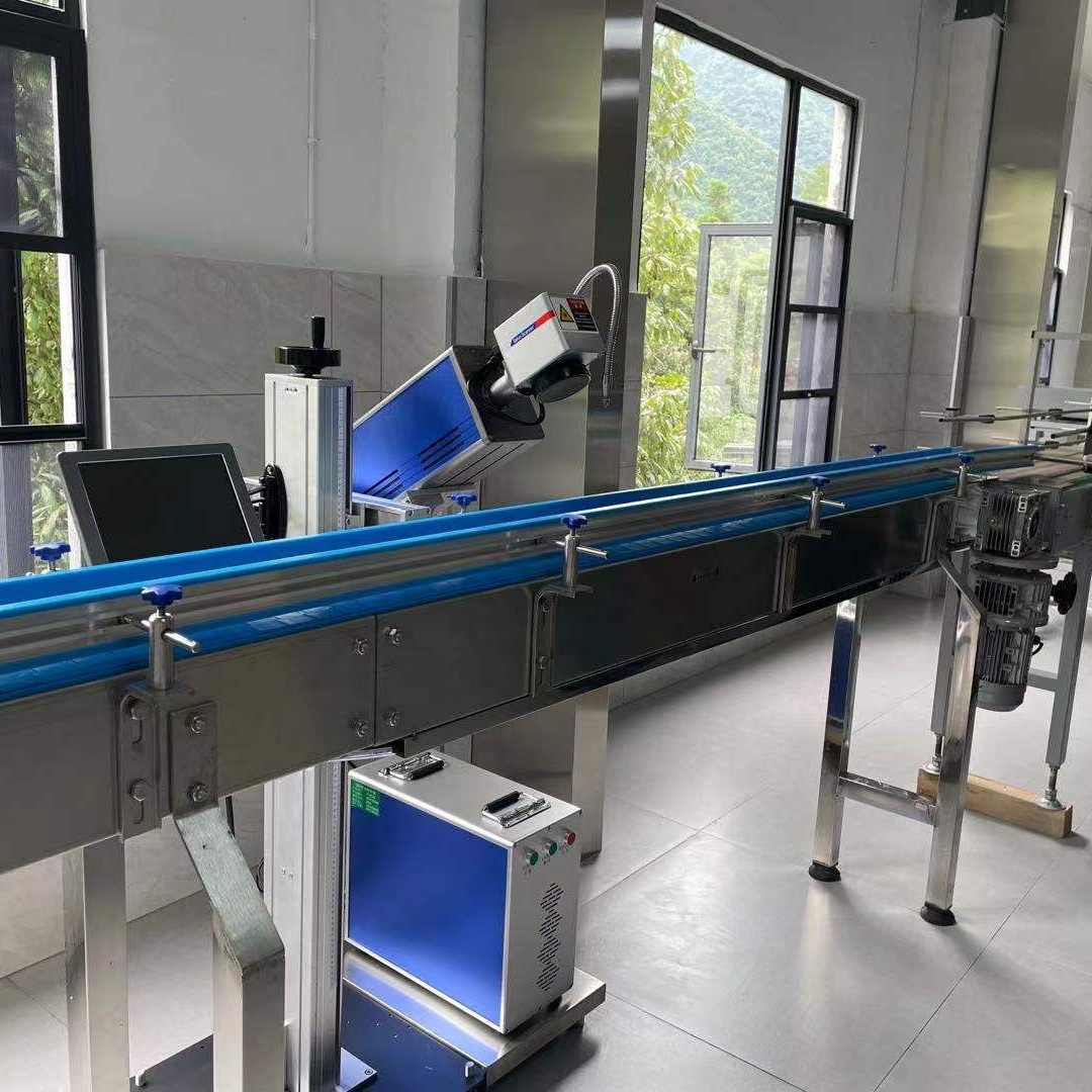 laser date coder for wine bottling line time date coding printing