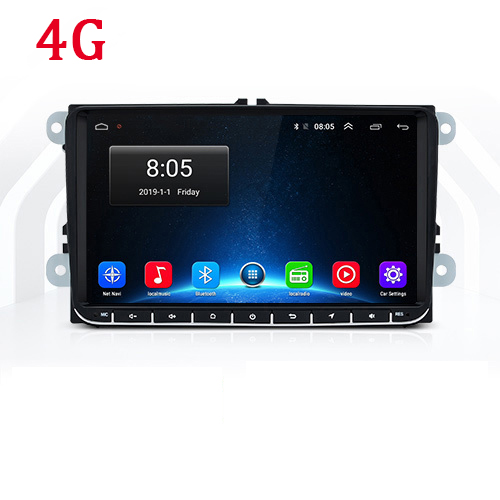 Автомагнитола 2 din, мультимедийный видеоплеер, навигация, GPS, Android 10,0, 4G