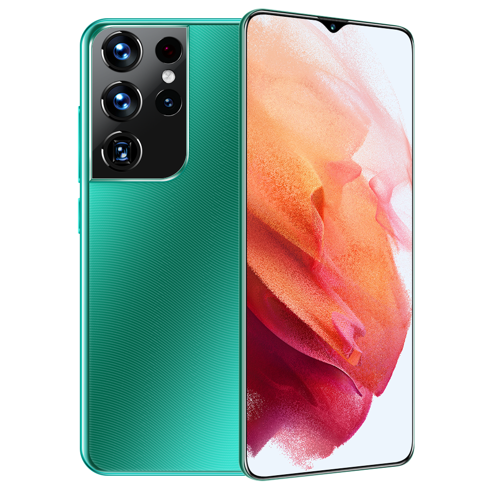 Мобильный телефон S21 + U 16 + 512 Гб 32 Мп + 50 МП, Android 11, 5G
