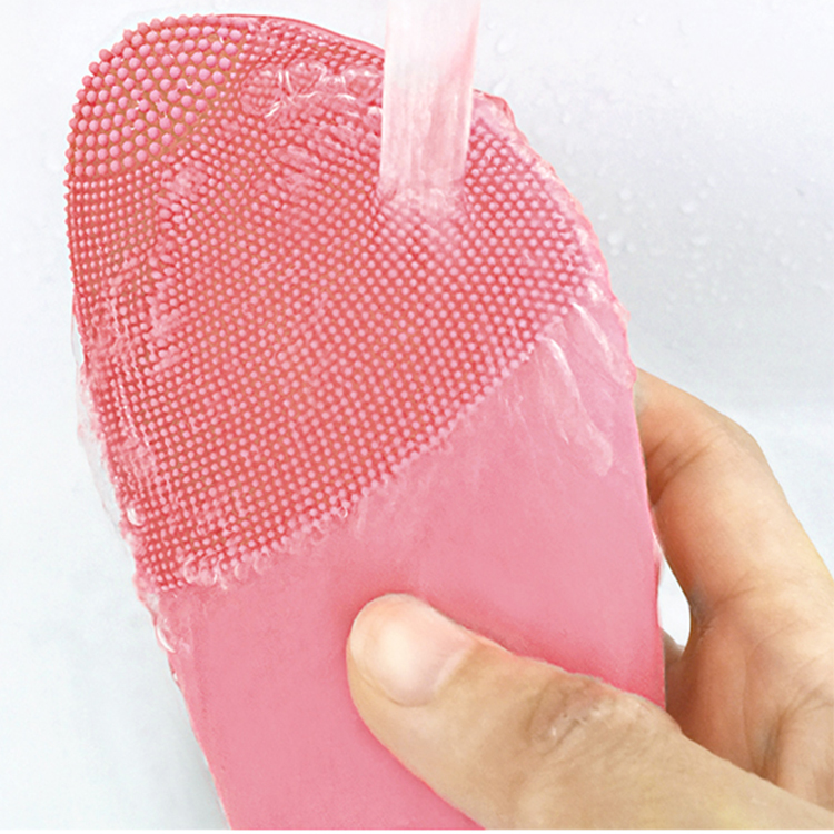 Портативный мини-лицевой глубокий удалить силиконовую очистку Blackhead Brush