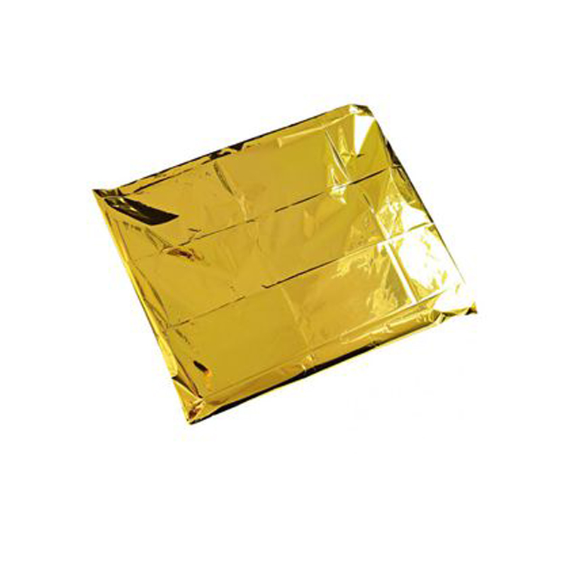 Gold Thermal Reflective Survival Mylar Blankets Emergency Army