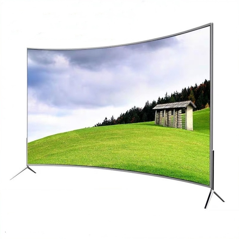 50-98 дюймов HDR LED TV Android Smart wifi изогнутый 1080P QLED телевизор заводской поставщик hina Smart Android LCD LED TV 4K HD LCD