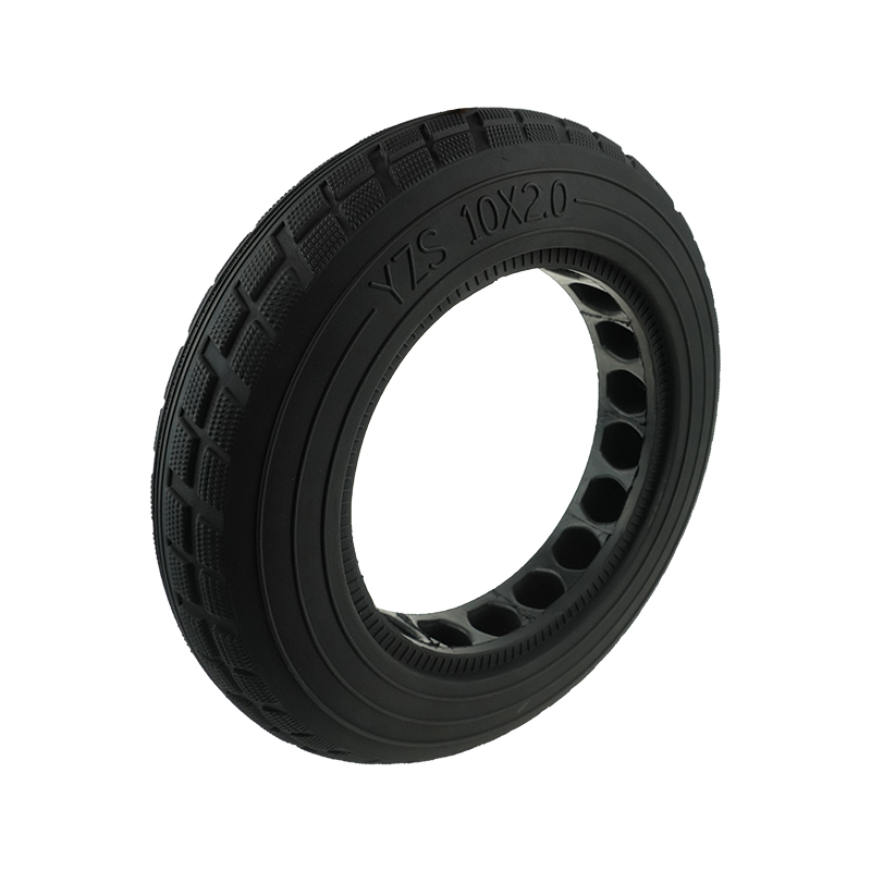 High quality 10 inch solid tyre for m365 scooter damping tire rubber airless tyre
