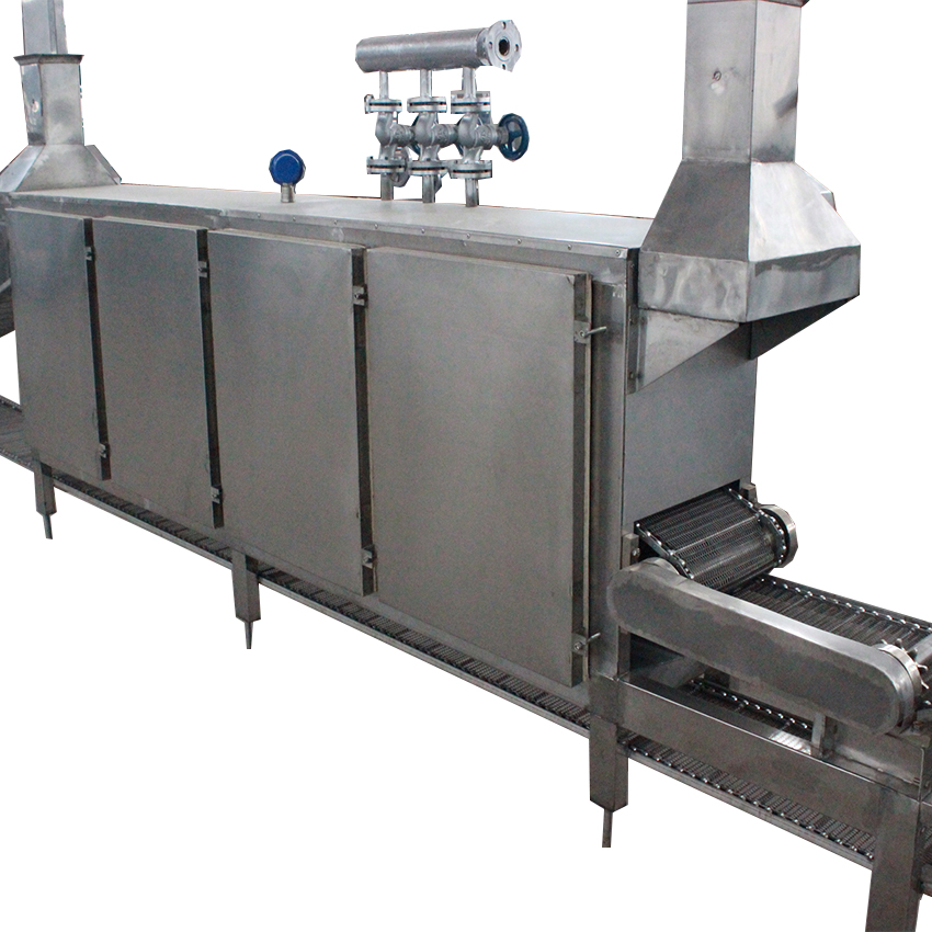 Rice noodle steamer machine/Noodle steamer machine/Low sodium dry egg noodles making machine line