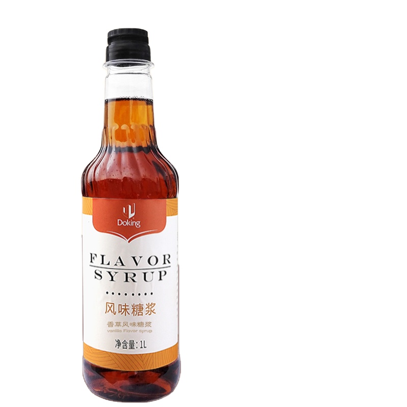 Vanilla flavor syrup for Alcoholic flavor enhancer for cocktail preparation of flavoured beverages
