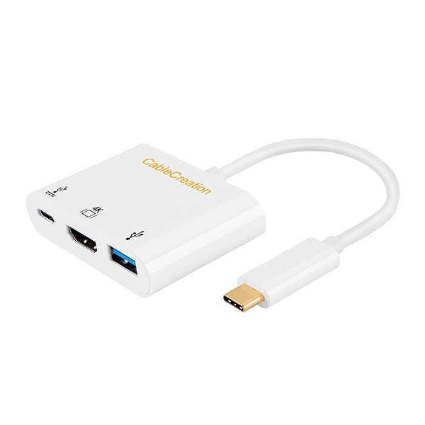 USB 3.1 Type-C To HDMI Adapter 4K USB 3.0 USB C Hub Adapter cable for New Macbook/ Chromebook Pixel