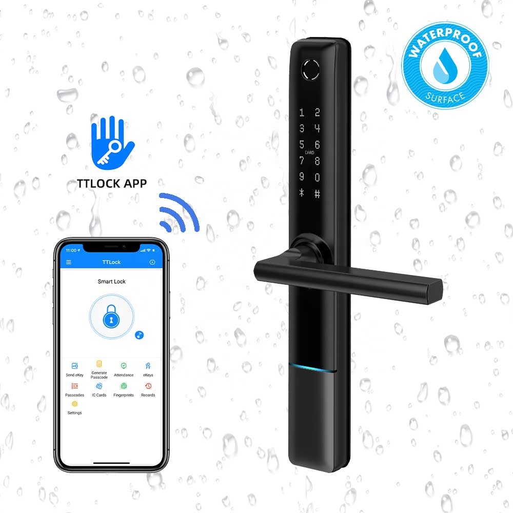 Ttlock Безопасности Смарт BLE Wi-Fi пульт дистанционного управления пароль карты дверного замка