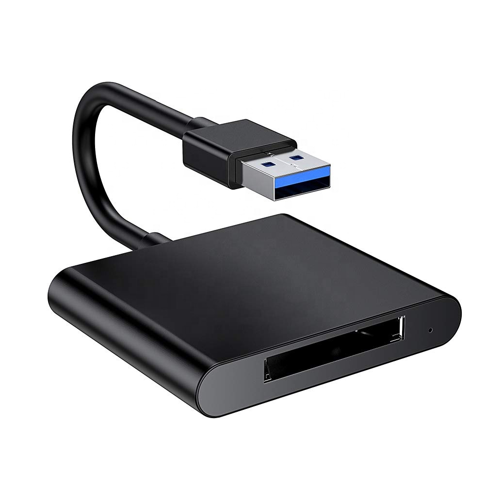 Производитель Китай пятно питания алюминиевый сплав USB 3,0 XQD SD/TF card reader