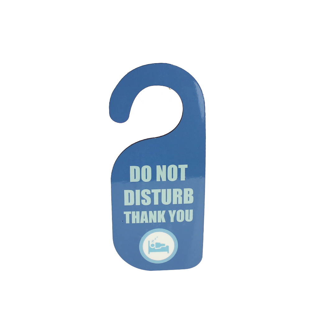 Amazon Top Seller Do Not Disturb Notice Sign MDF Board Sublimation Blank key Door Hangers for sublimation printing