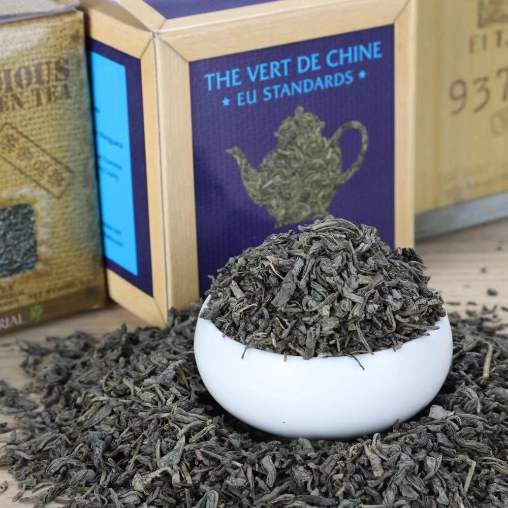 Chunmee зеленый чай бесплатный образец Западная Африка чай Китай Chunmee 4011/41022