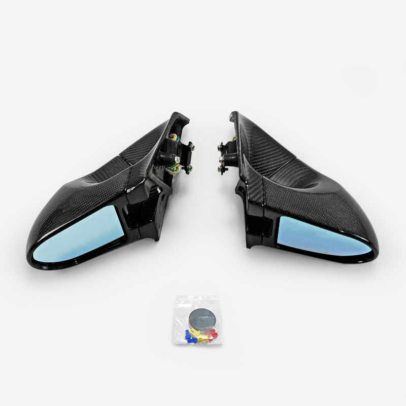Для EVO 10 CZ4A Ganador Aero Mirror из углеродного волокна (транспортное средство с правым или левым приводом)