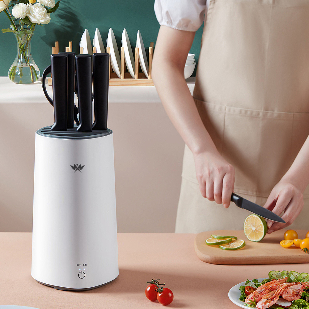 Пластиковый держатель для ножей, домашняя кухонная утварь для заботы о здоровье, сушеный стерилизатор