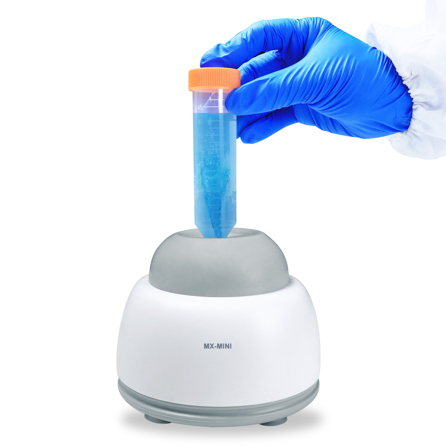 Лабораторный портативный компактный миксер Biostecom с фиксированной скоростью, 3000 об/мин, Вихревой мини-миксер