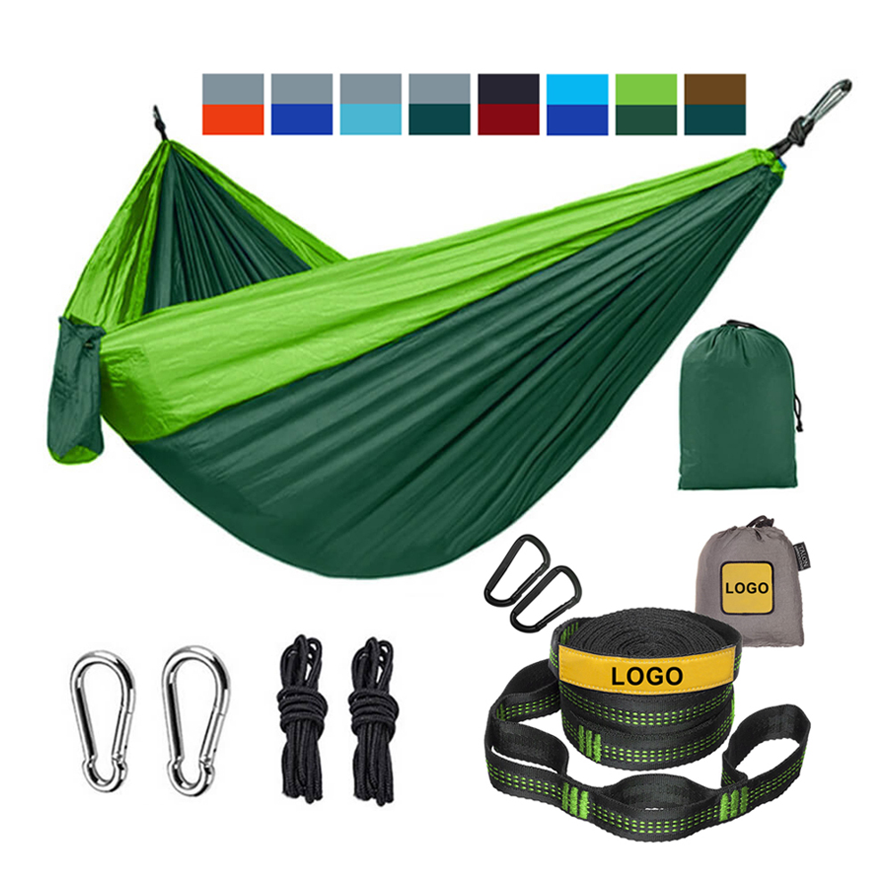 Hot Selling Outdoor Camping Aluminum Carabiners Hammocks Double Portable Trees Hammock Straps Adjustable
