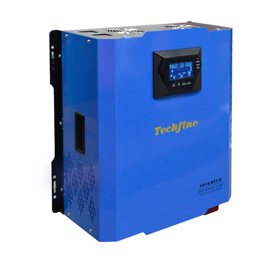 Инвертор немодулированного синусоидального сигнала Techfine, 8 кВА, солнечная энергетическая система, домашний солнечный инвертор, цена