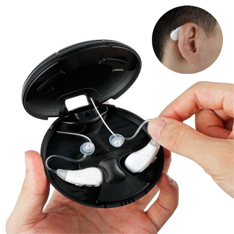 JINGHAO D59 Inexpensive Digital BTE Ric Rechargeable Hearing Aids From China Wholesale
