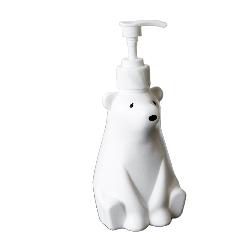 300/450/900 мл дозатор геля для душа Polar Bear, контейнер для шампуня, бутылка для дозирования лосьона, бутылка для хранения моющего средства, бытовая