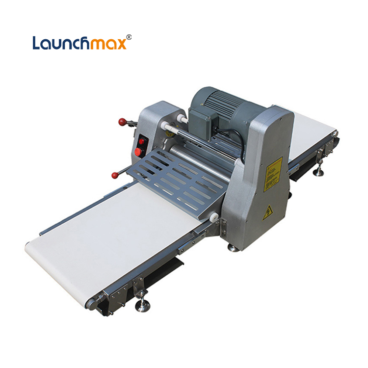 Full automatic Commercial multi-function bakery cake bread 380 table top dough sheeter
