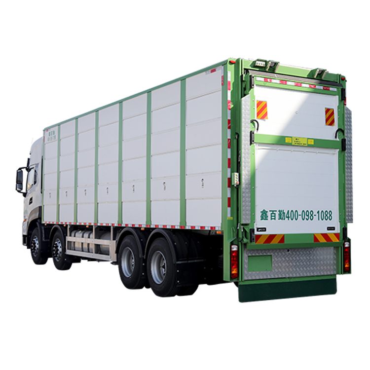 3 этажа дополнительный dongfeng алюминиевый 9,6 m 8x4 скота птицы свинья грузовик для перевозки животных