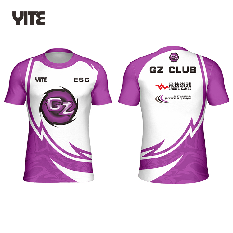Yite Hot Selling High-quality E-sports Jersey Sublimates Customized E-sports Uniforms