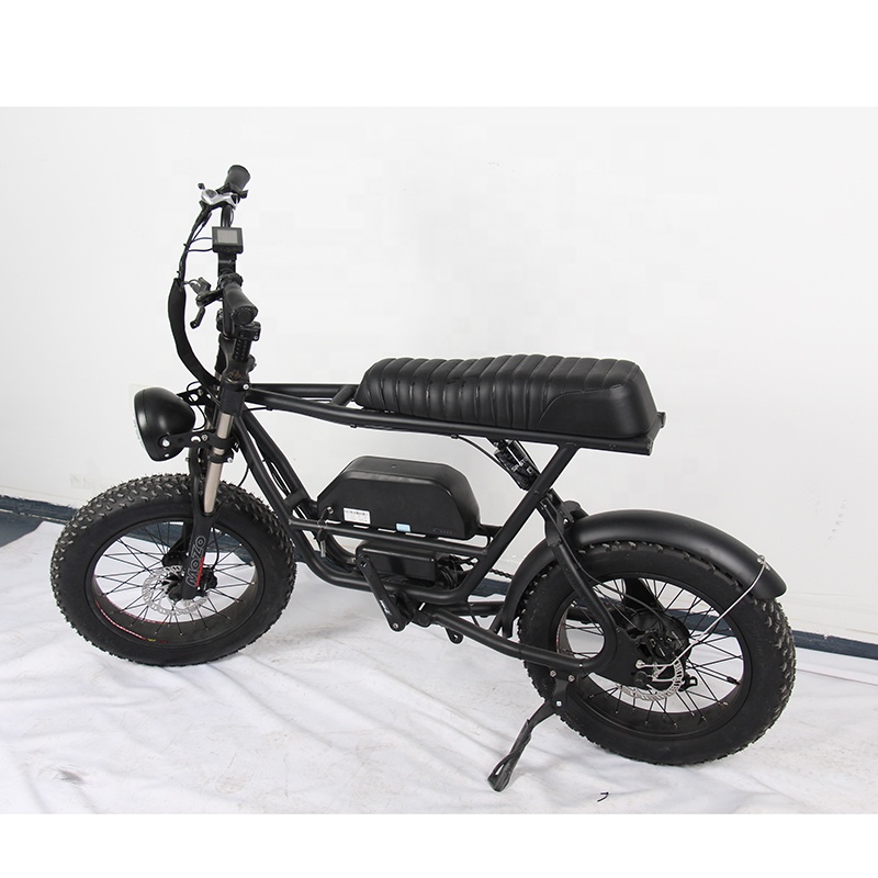 New model long range 70km very electric fat bike with PAS system