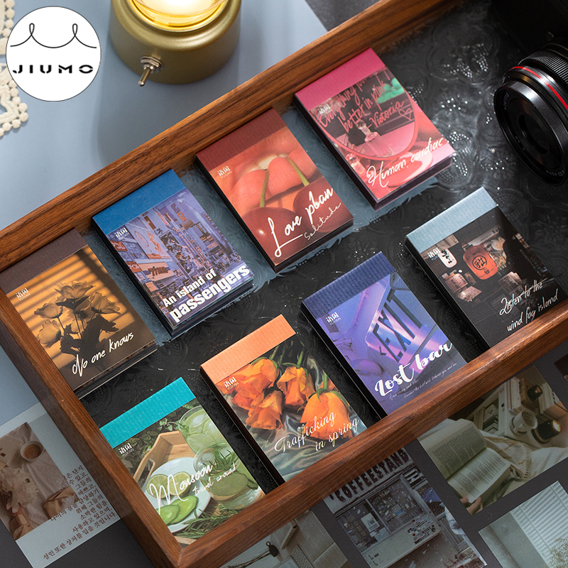 8 видов конструкций 60 шт/книга обратная фантазия серия Ins стиль наклейка книга креативные канцелярские товары ручной работы канцелярские принадлежности блокнот JIUMO
