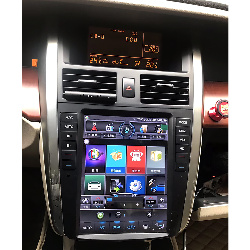 10,4 дюймовый сенсорный экран Navihua для Tesla, Android 10,0, 4 + 64 ГБ, автомобильный DVD-плеер для Nissan, Teana J31, для максимальной автомобильной навигации