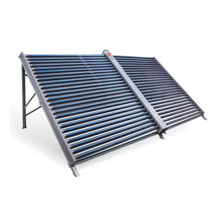 Solar water heater system with high effect evacuated tube collector