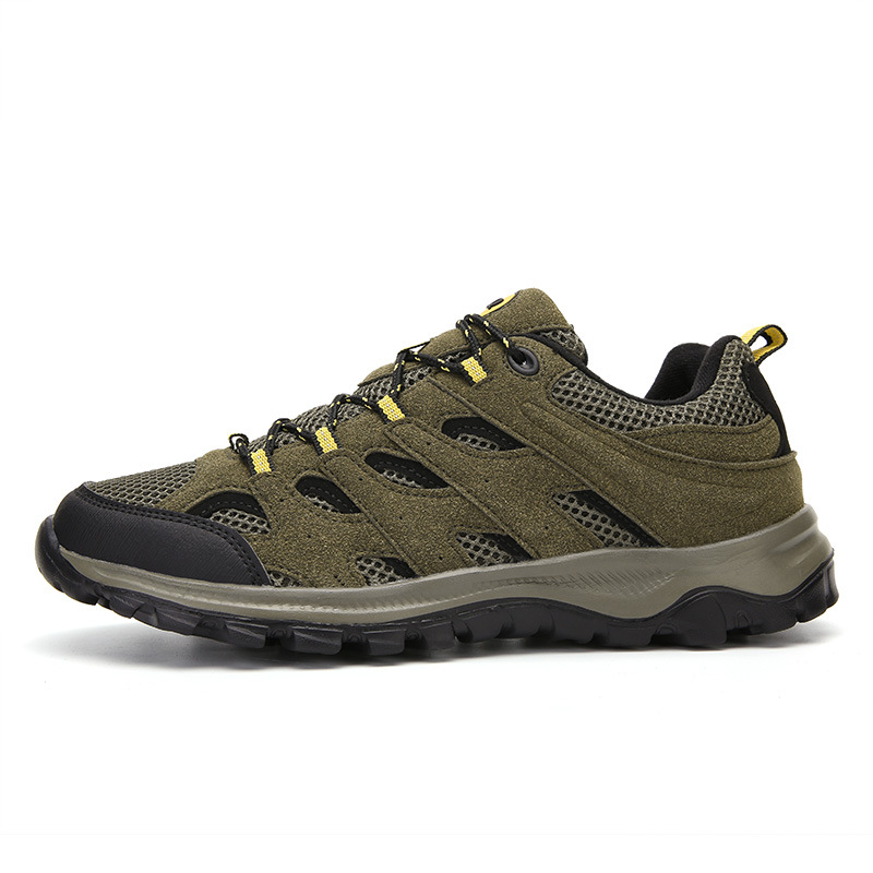 Fashion Men Hiking Leather New High Quality Outdoor Shoes Men's Large Size