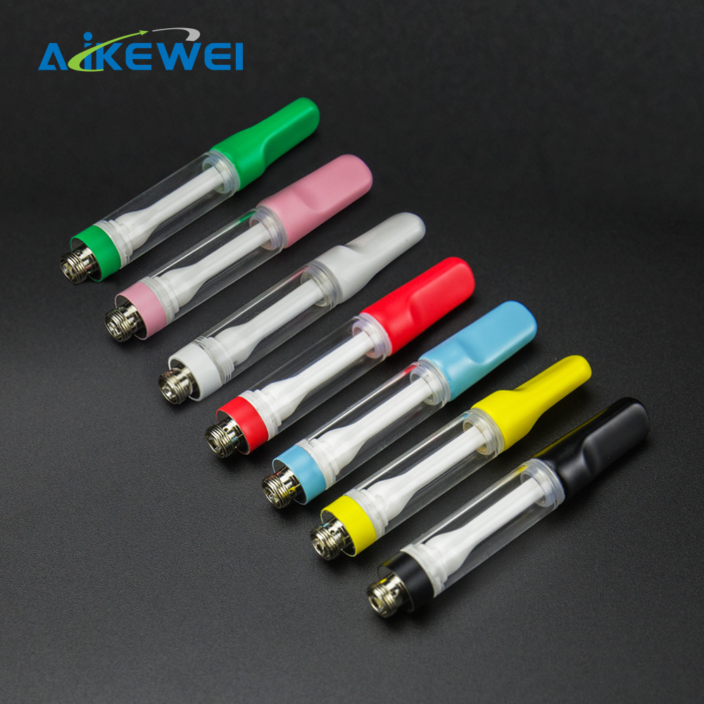 Best sell model 100% No Heavy Metal 0.5ml 1ml Empty Full Ceramic cbd oil cartridge private label